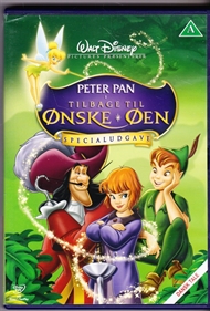 Peter Pan i tilbage til ønske øen (DVD)