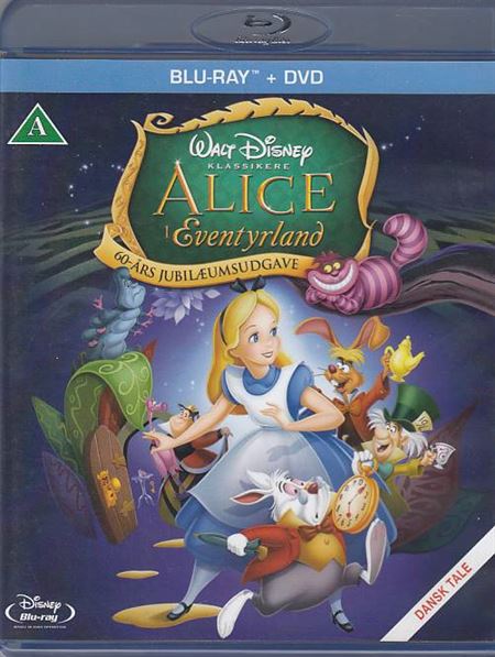 Alice i eventyrland - Disney klassiker nr. 13 (Blu-ray+DVD)