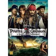 Pirates of the caribbean - I ukendte farvand (DVD)