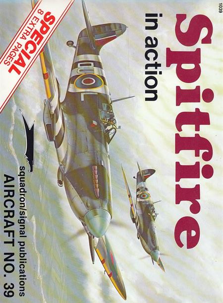 Spitfire in action (Bog)