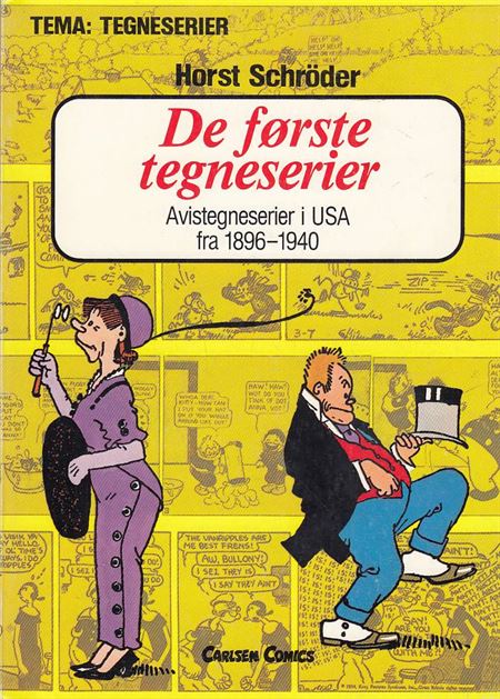 De første tegneserier 