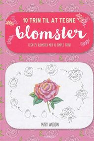 10 Ting til at tegne blomster (Bog)