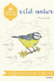 10 Trin til at tegne vild natur (Bog)