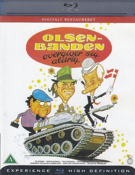 Olsen-Banden 11 - Overgiver sig aldrig (Blu-ray)