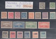 Danmark Slesvig Frimærker 
