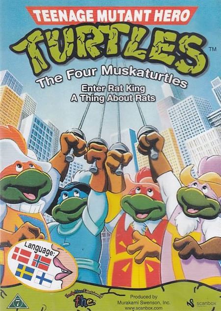 Teenage mutant hero Turtles 4 of 7 (DVD)