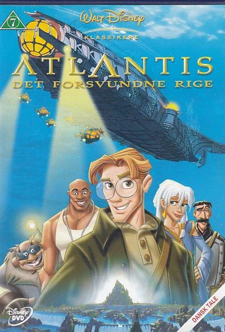 Atlantis det forsvundne rige - Disney Klassikere nr. 40 (DVD)