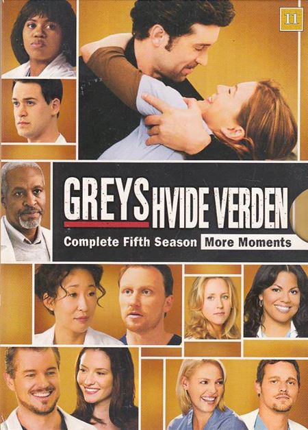 Greys Hvide verden - Sæson 5 (DVD)