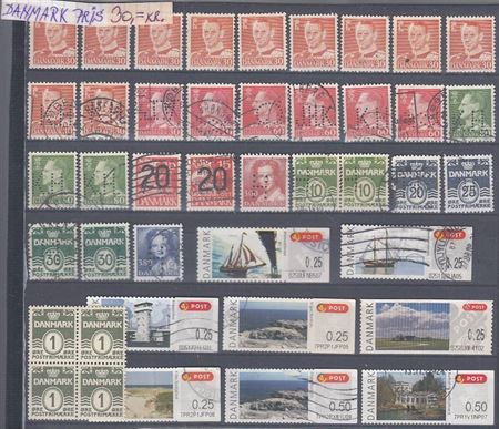 Danske Frimærker 