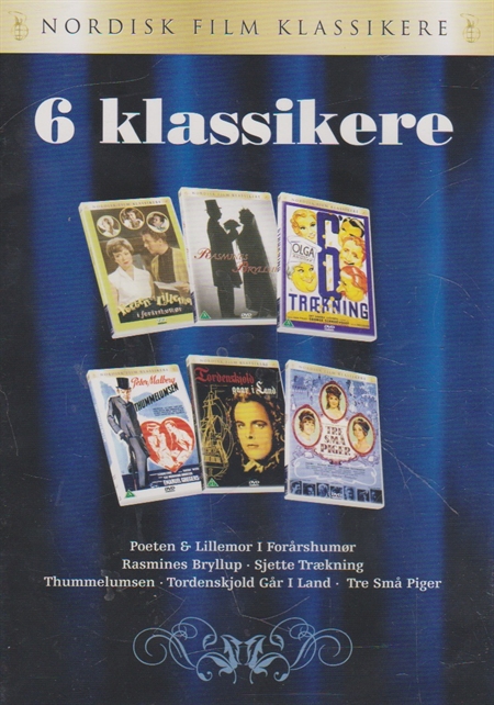 6 Nordiske Film  Klassikere (DVD)