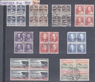 Danske Frimærker - 4 blokke