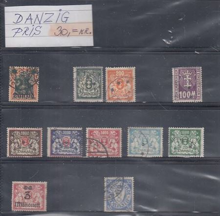 Danzig Frimærker 