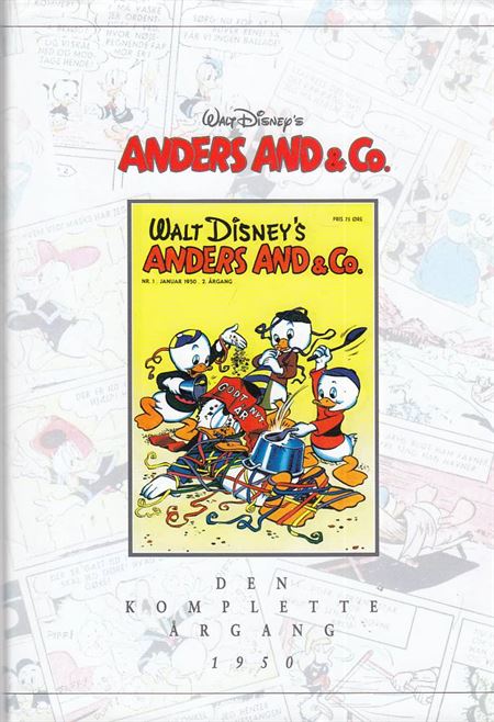 Anders and & Co - Den komplette årgang 1950 (Bog)