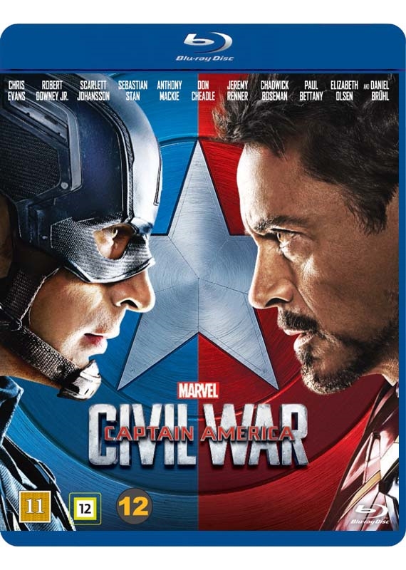 Civil war Captain American (Bluray)
