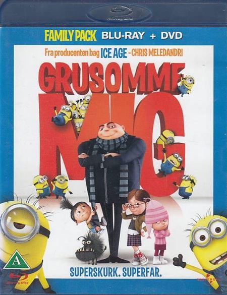Grusomme mig (Blu-ray + DVD)