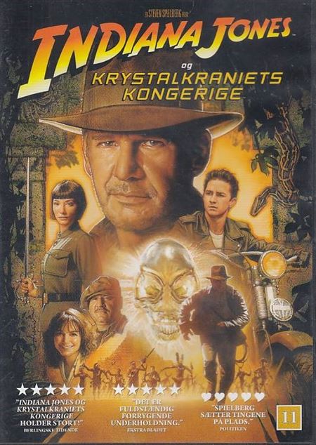 Indiana Jones og krystalkraniets kongerige (DVD)