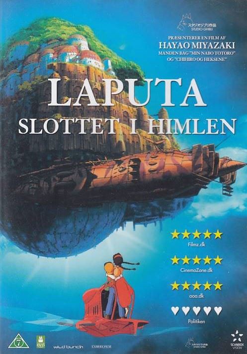 banner melodisk Charles Keasing Laputa - Slottet i himlen (DVD)