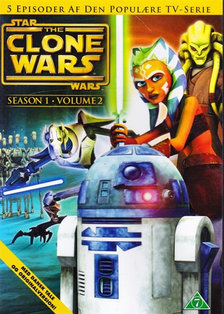 Star wars - The clone wars - Sæson 1 Vol 2 (DVD)