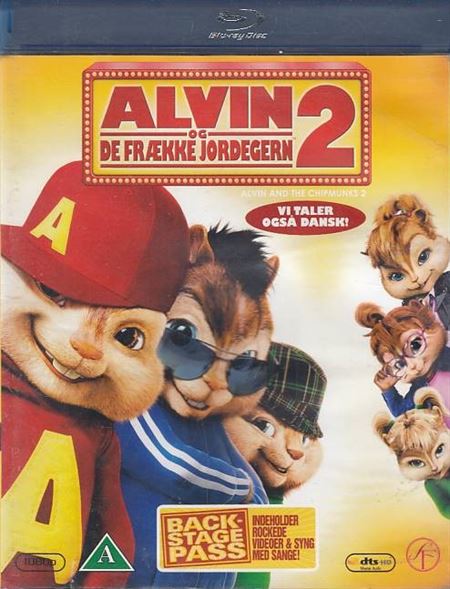 Alvin og de frække jordegern 2 (Blu-ray)