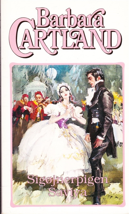 Barbara Cartland - Sigøjnerpigen Saviya (Bog)