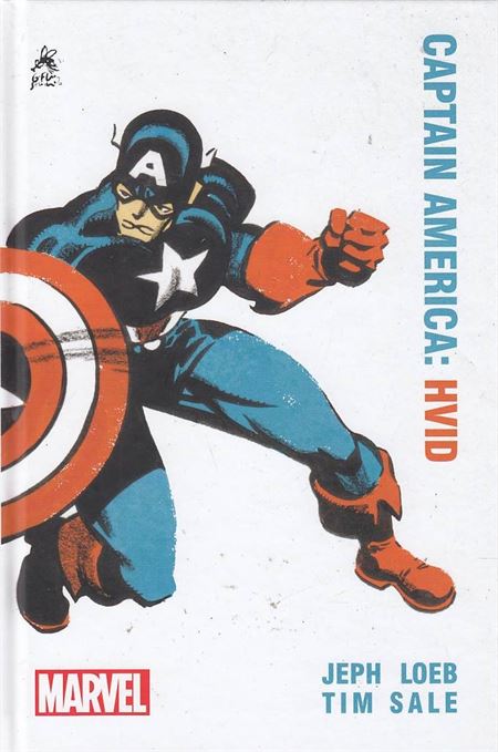 Captain America - Hvid
