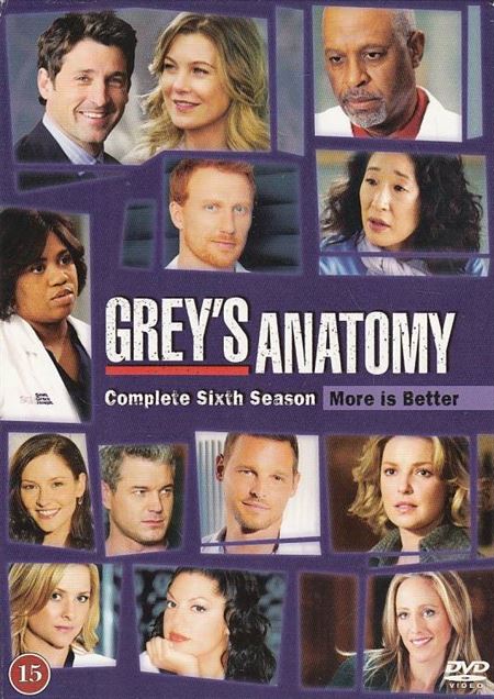 Grey\'s Anatomy - Sæson 6 (DVD)