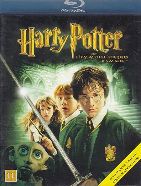 Harry Potter og Hemmelighedernes kammer (Blu-ray)