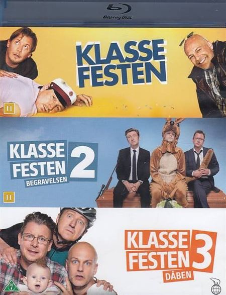 Klassefesten 1-3 (Blu-ray)