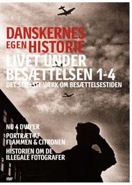 Danskernes egne historie - Livet under besættelsen 1- 4 (DVD)