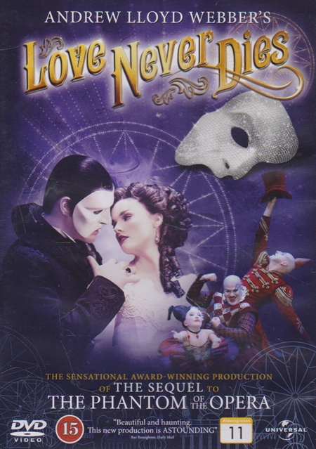 Andrew Lloyd Webber - Love never dies (DVD)