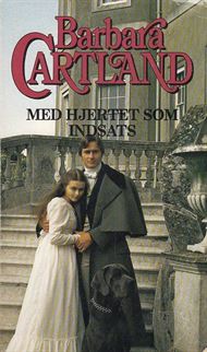 Barbara Cartland - Med hjertet som indsats (Bog)