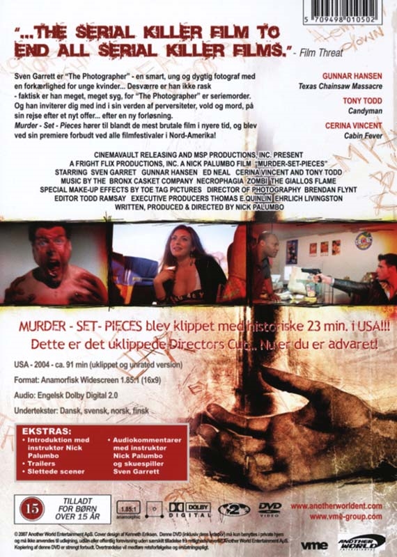 Murder set pieces (DVD)