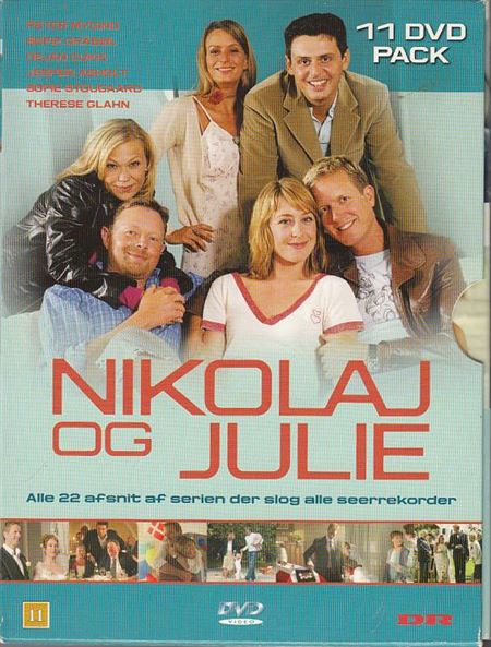 Nikolaj og Julie - Hele serien (DVD)