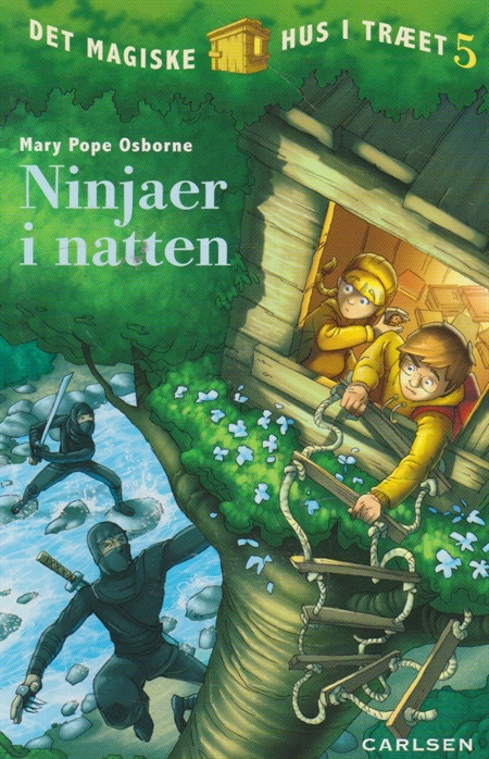 Det magiske hus i træet 5 - Ninjaer i natten (Bog)