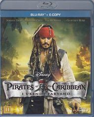 Pirates of the Caribbean - I ukendt farvand (Blu-ray)