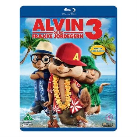 Alvin og de frække jordegern 3 (Blu-ray)