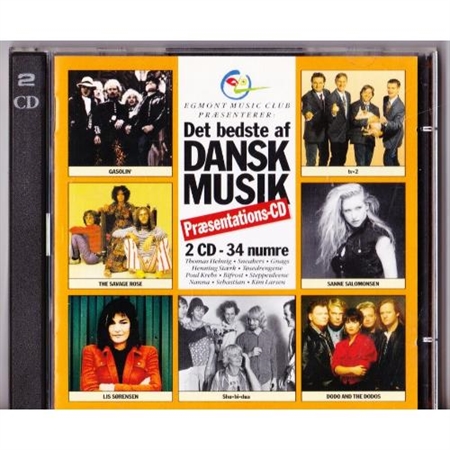 Det bedste af dansk musik  1963 - 1995 (CD)
