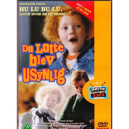 Da Lotte blev usynlig (DVD)