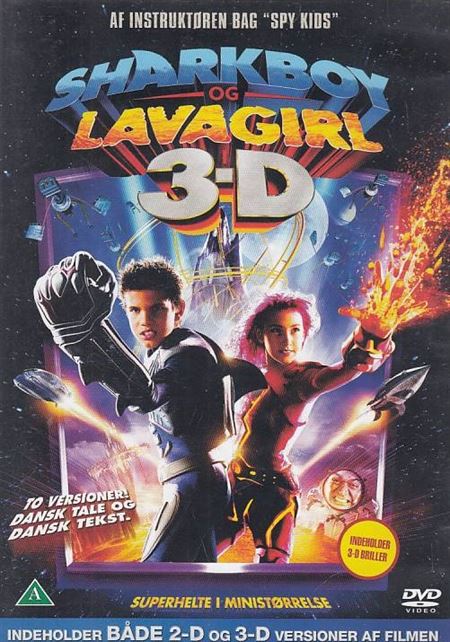 Sharkboy og Lavagirl 3D (DVD)