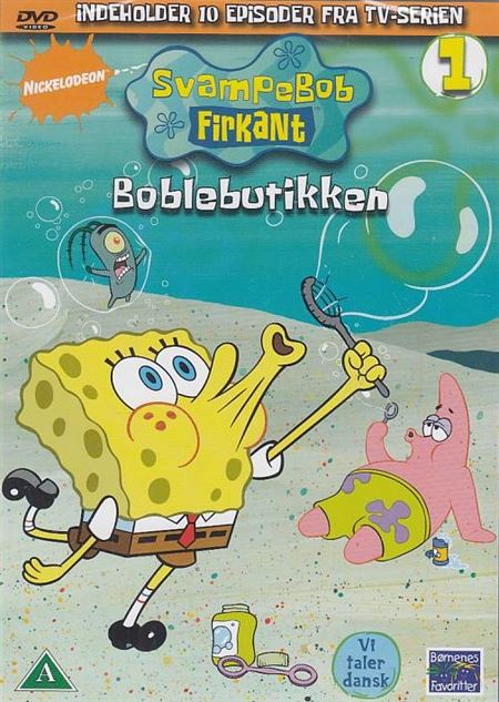 SvampeBob firkant - Boblebutikken (DVD)