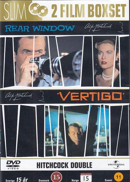 Rear Window og Vertigo (DVD)